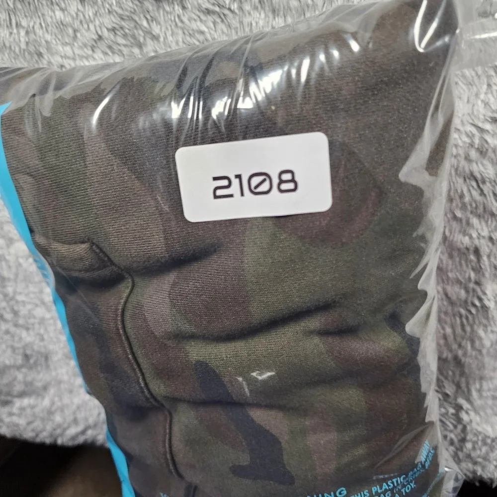 VIXXON Hoodie Womens XL Green Dixxon Camo Box Logo Fleece Pullover Streetwear - Picture 14 of 14